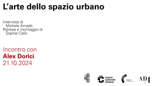 Immagine L'arte dello spazio urbano. Incontro con Alex Dorici