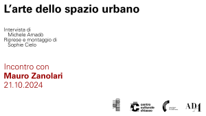 Immagine L'arte dello spazio urbano. Incontro con Mauro Zanolari