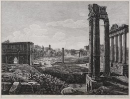 Immagine La reinterpretazione del classico: dal rilievo alla veduta romantica  nella grafica storica
