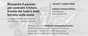 Immagine Riscoprire il passato per costruire il futuro. Il ruolo dei treni e della ferrovia nella storia