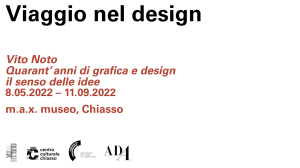 Immagine Viaggio nel design. Vito Noto. Quarant'anni di grafica e design. — Vito Noto