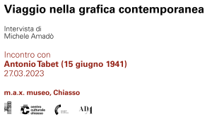 Immagine Viaggio nella grafica contemporanea. Antonio Tabet